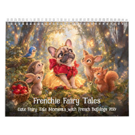 Franse Bulldoggen 2027 Sprookjes - Schattige Momen Kalender