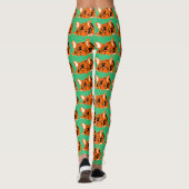 Franse Bulldoggen Leggings (Achterkant)