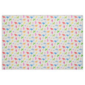 Franse Bulldoggen overal Stof (Fat Quarter)