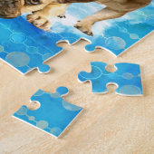 Franse Bulldogs - Frenchie collage Legpuzzel (Zijkant)