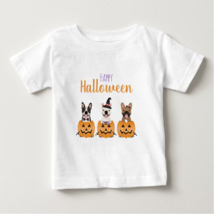 Franse Bulldogs Happy Halloween