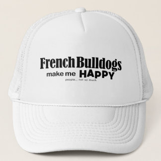Franse bulldogs maken me gelukkig trucker pet