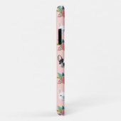 Franse Bulldogs Pink Floral Case-Mate iPhone Case (Achterkant/rechts)