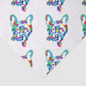 Franse Bulldogs Puppy Tissuepapier (Detail)