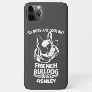 Franse bulldogs regels grappig alle honden zijn co Case-Mate iPhone case
