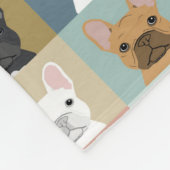 Franse Bulldogs schattige deken - beste deken (Hoek)