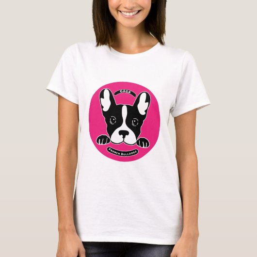 Franse Bulldogs T-shirt (Voorkant)