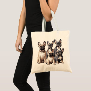 Franse Bulldogs Tote Bag