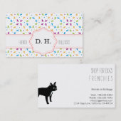 Franse Bulldogs Visitekaartje (Voorkant / Achterkant)