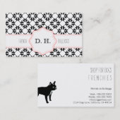 Franse Bulldogs Visitekaartje (Voorkant / Achterkant)