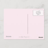 Franse bulledog (crème/wit) schilderen - hondenkun briefkaart (Achterkant)