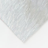 Franse bulledog (crème/wit) schilderen - hondenkun fleece deken (Hoek)