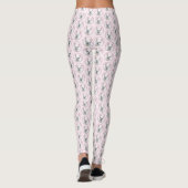Franse bulledog (crème/wit) schilderen - hondenkun leggings (Achterkant)