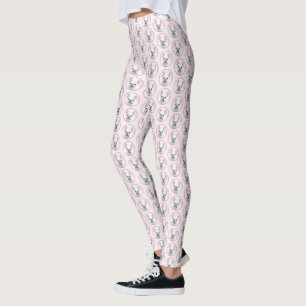 Franse bulledog (crème/wit) schilderen - hondenkun leggings