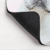 Franse bulledog (crème/wit) schilderen - hondenkun muismat (Hoek)