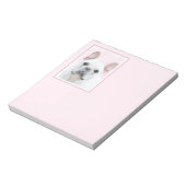 Franse bulledog (crème/wit) schilderen - hondenkun notitieblok (Linkerzijde)