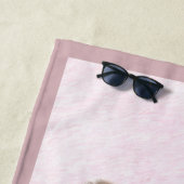 Franse bulledog (crème/wit) schilderen - hondenkun strandlaken (In situ)