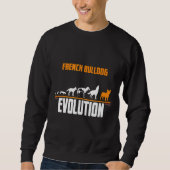 Franse bulledog Dog Evolution Trui (Voorkant)