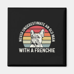 Franse bulledog-offerte voor een Franse bulledog-e Magneet