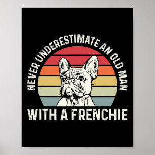 Franse bulledog-offerte voor een Franse bulledog-e Poster