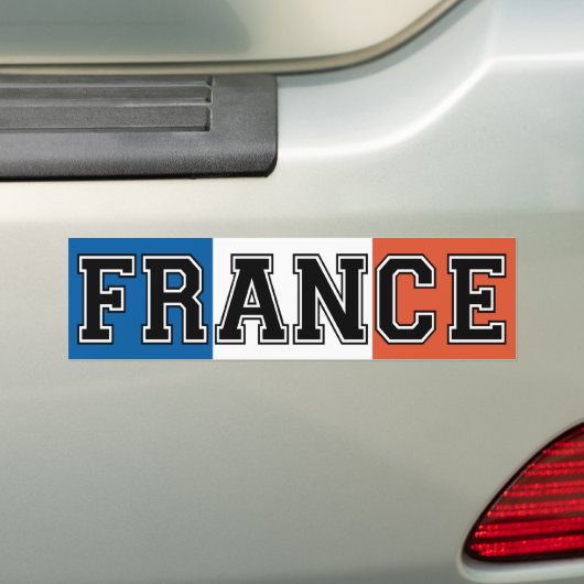 Franse Bumpersticker (Op auto)