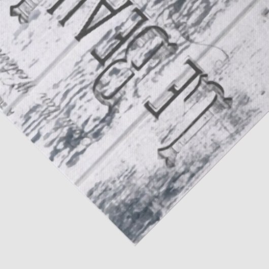 Franse Bunnies Floral Tissuepapier (Detail)