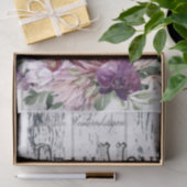 Franse Bunnies Floral Tissuepapier (Geschenk)