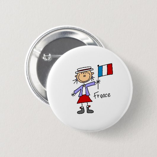 Franse Button (Voorkant /achterkant)