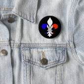 Franse Button Fleur de lis (In situ)