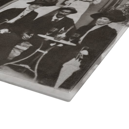 Franse café bar street scène snijplank (Hoek)