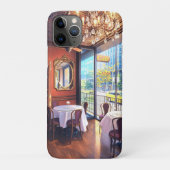Franse Café iPhone/iPad Hoesje (Achterkant)