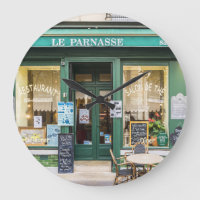Franse cafés: Versailles gezellige scene.