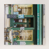 Franse cafés: Versailles gezellige scene. Legpuzzel (Horizontaal)