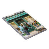 Franse cafés: Versailles gezellige scene. Notitieboek (Rechterzijde)