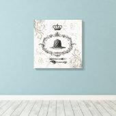  Franse Cake Cake Cake Stretch Canvas Afdruk (Insitu (Houten vloer))