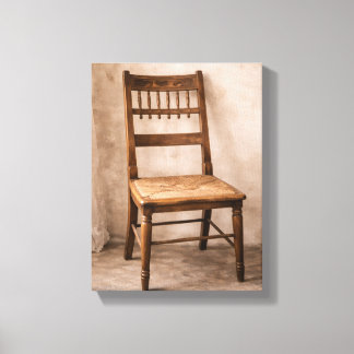 Franse Canvas Landelijke Stoel Print