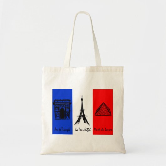 Franse Canvas tas (Voorkant)