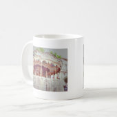 Franse carrousel koffiemok (Voorkant links)