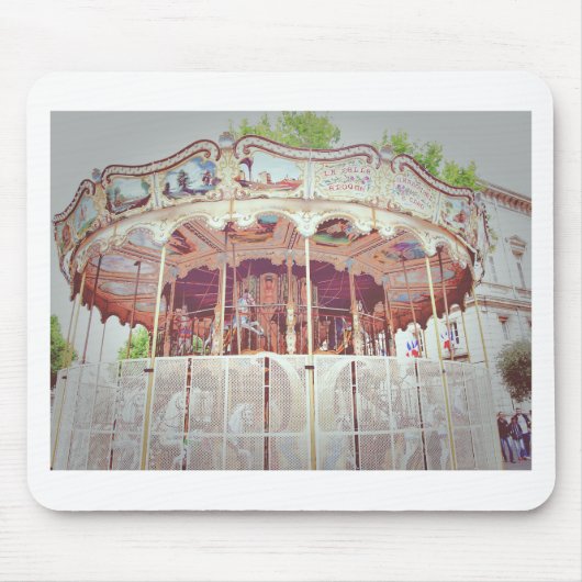 Franse carrousel muismat (Voorkant)