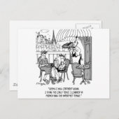 Franse Cartoon 4932 Briefkaart (Voorkant / Achterkant)