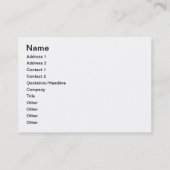 Franse Castle Royal Visitekaartjes (Achterkant)