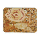 Franse Champagne en Magneet (Horizontaal)