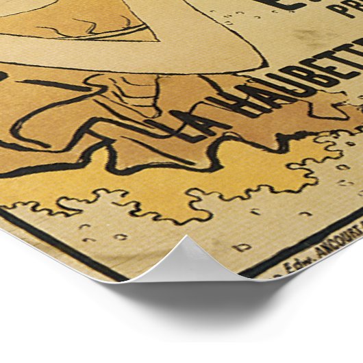 Franse Champagne Poster (Hoek)