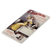  Franse champagnemagnemagneet Magneet (Linkerzijde)