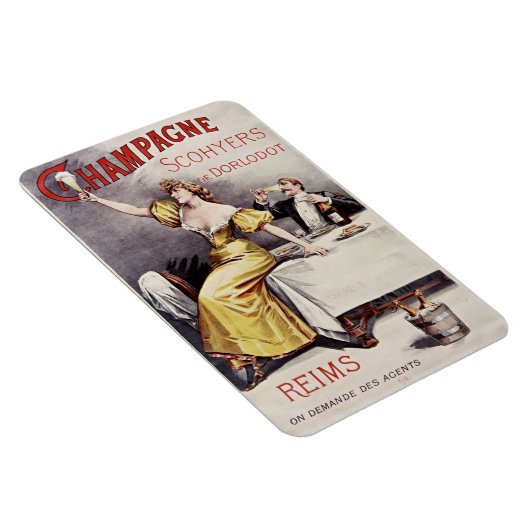  Franse champagnemagnemagneet Magneet (Rechterzijde)