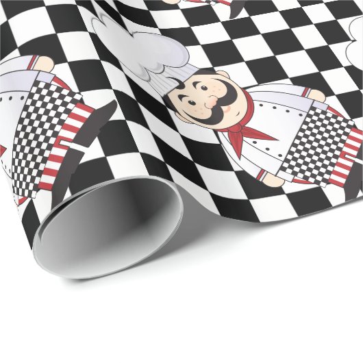 Franse Chef Cadeaupapier (Rol Hoek)