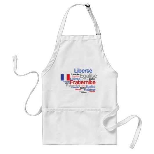 Franse Chef's Apron - Franse revolutie Standaard Schort (Voorkant)