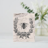 Franse Chic Honey Bee Briefkaart (Staand voorkant)