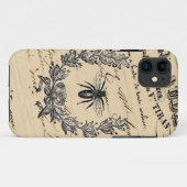 Franse Chic Honey Bee Case-Mate iPhone Case (Achterkant (horizontaal))