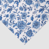 Franse Chinoiserie Floral Tissuepapier (Detail)